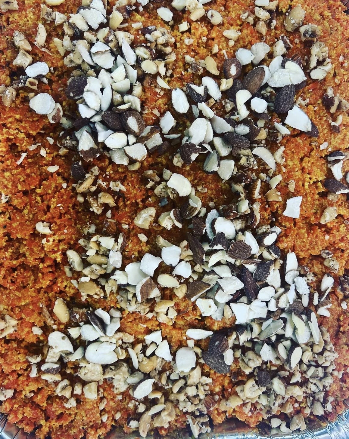 Carrot Pudding with Addons